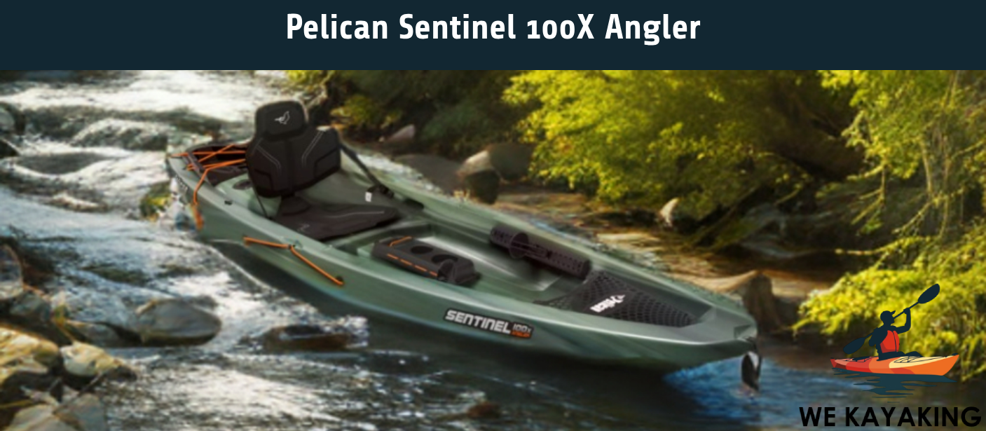 Pelican Sentinel 100X Angler on water