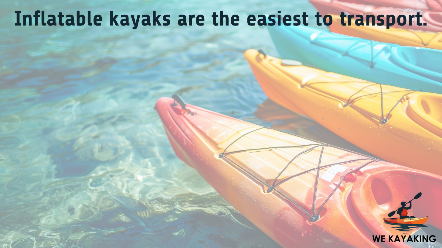 easiest types of kayak to transport