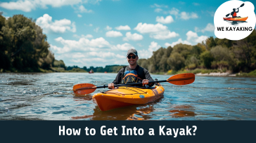 Guide to get into a kayak