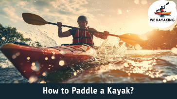 Guide how to paddle a kayak