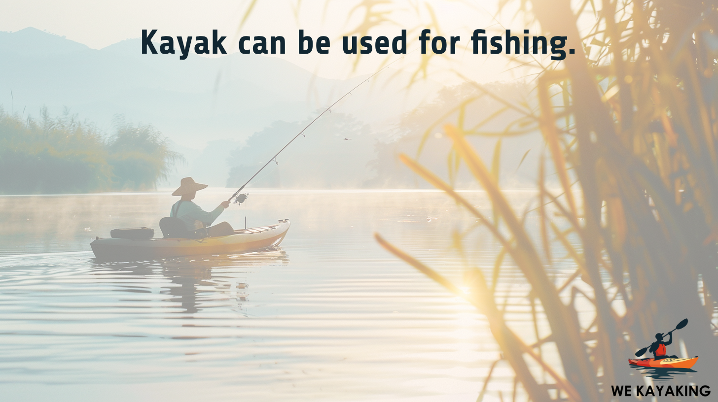 using kayak for fishing