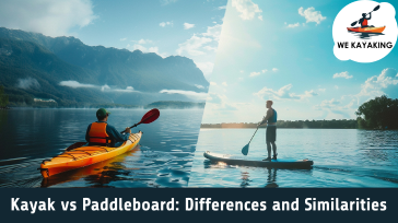 Kayak vs paddleboard comparison